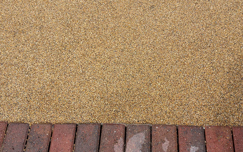 Driveway. Resin bound.